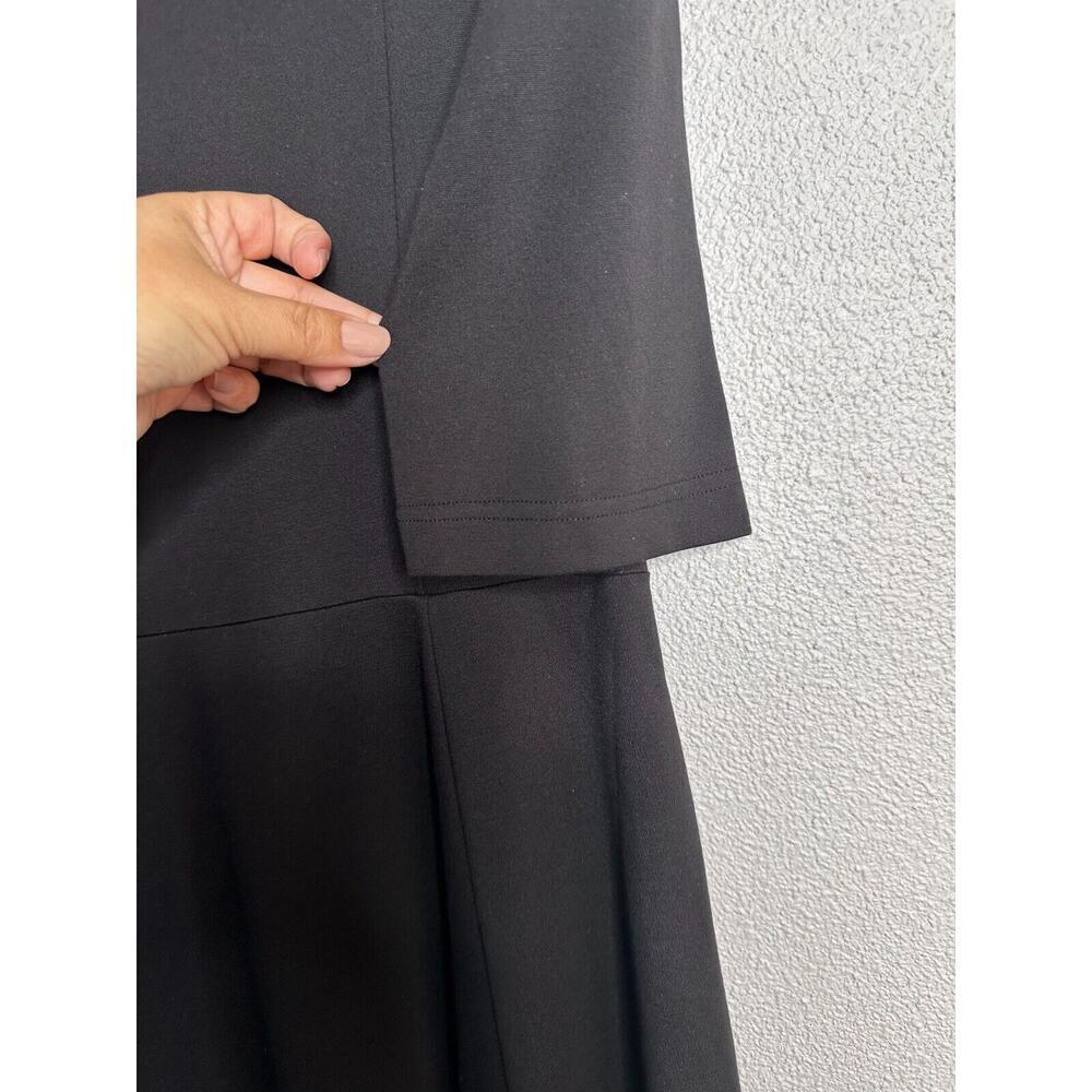Mary Crafts Black Women's Quarter Sleeve Dress Size 6 - Picture 7 of 15